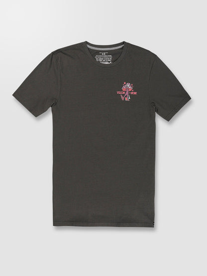 Mr Liberty T-Shirt - GESPÜLTES SCHWARZ