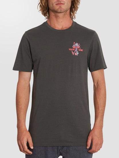 Mr Liberty T-Shirt - GESPÜLTES SCHWARZ