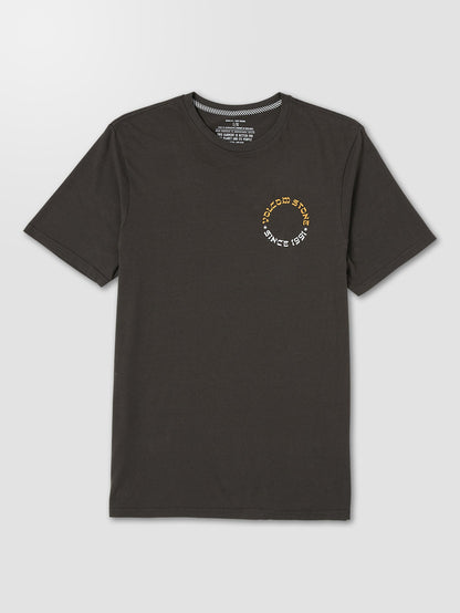 T-shirt Stone Portal - RINSED BLACK