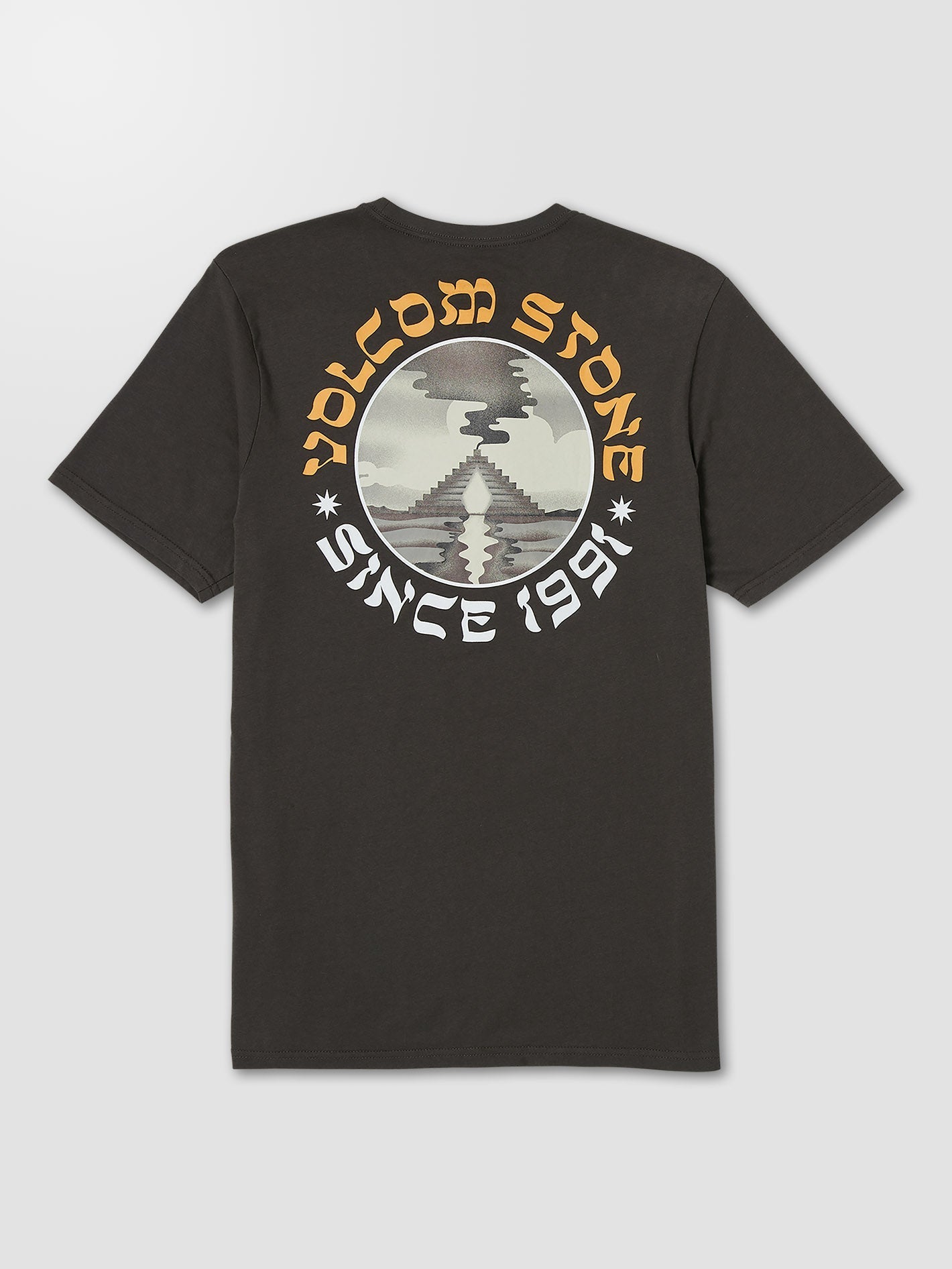T-shirt Stone Portal - RINSED BLACK