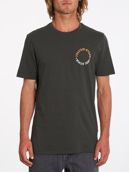 T-shirt Stone Portal - RINSED BLACK