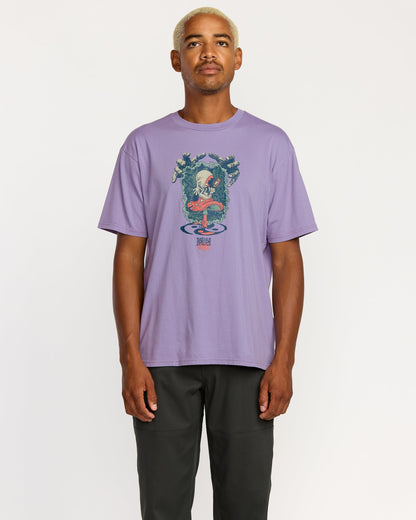 T-Shirt Stone Matter - Purple Ash