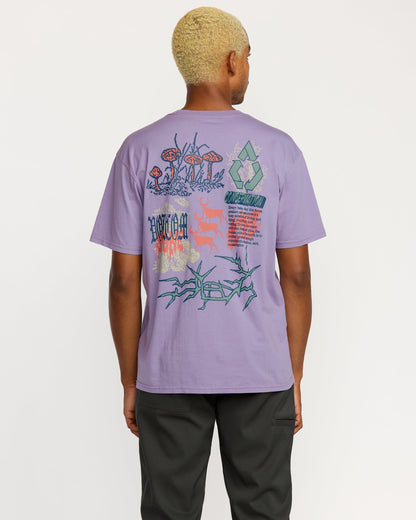 T-Shirt Stone Matter - Purple Ash