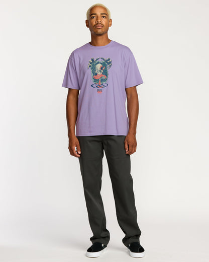 T-Shirt Stone Matter - Purple Ash