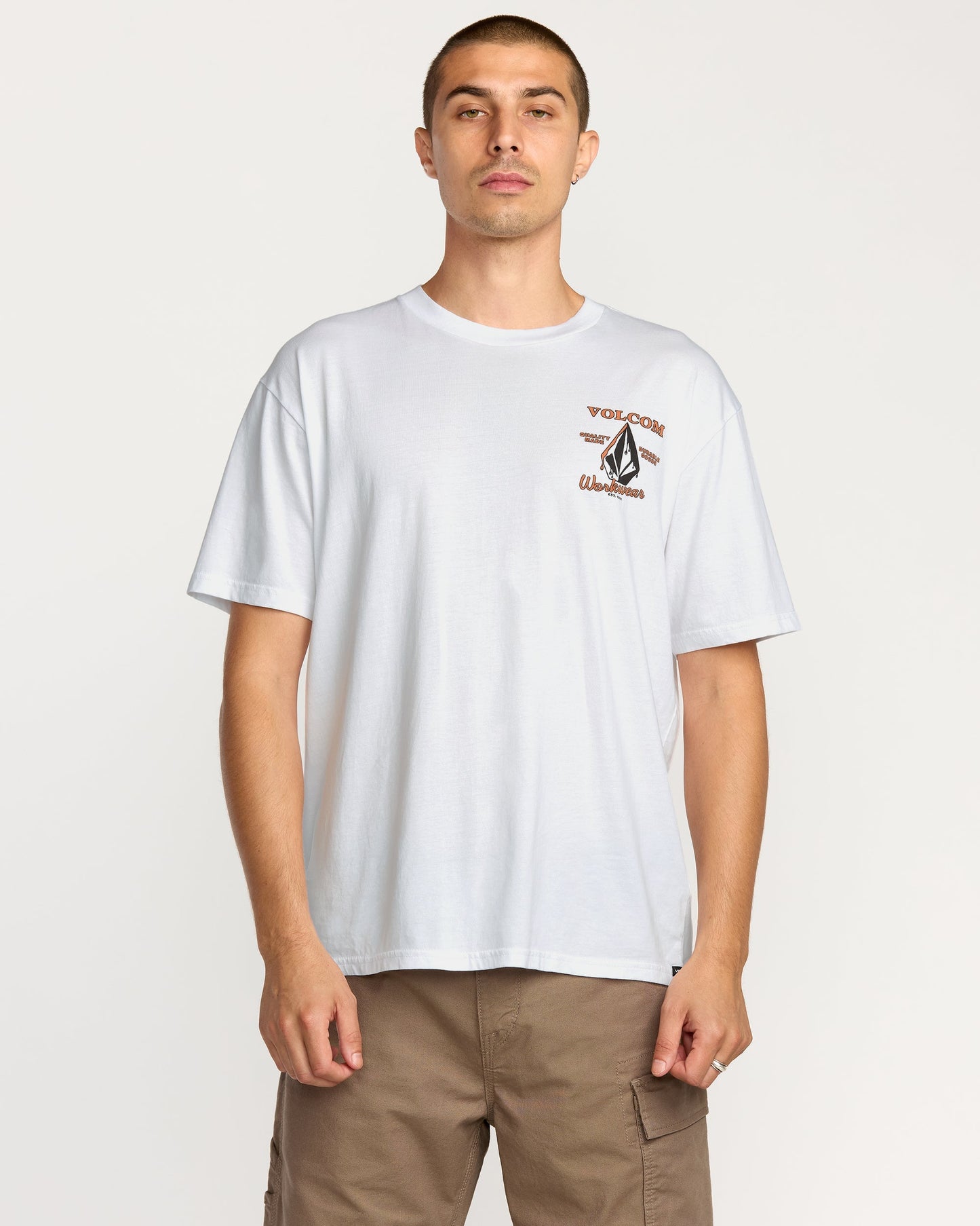 Emaille-T-Shirt - Weiß