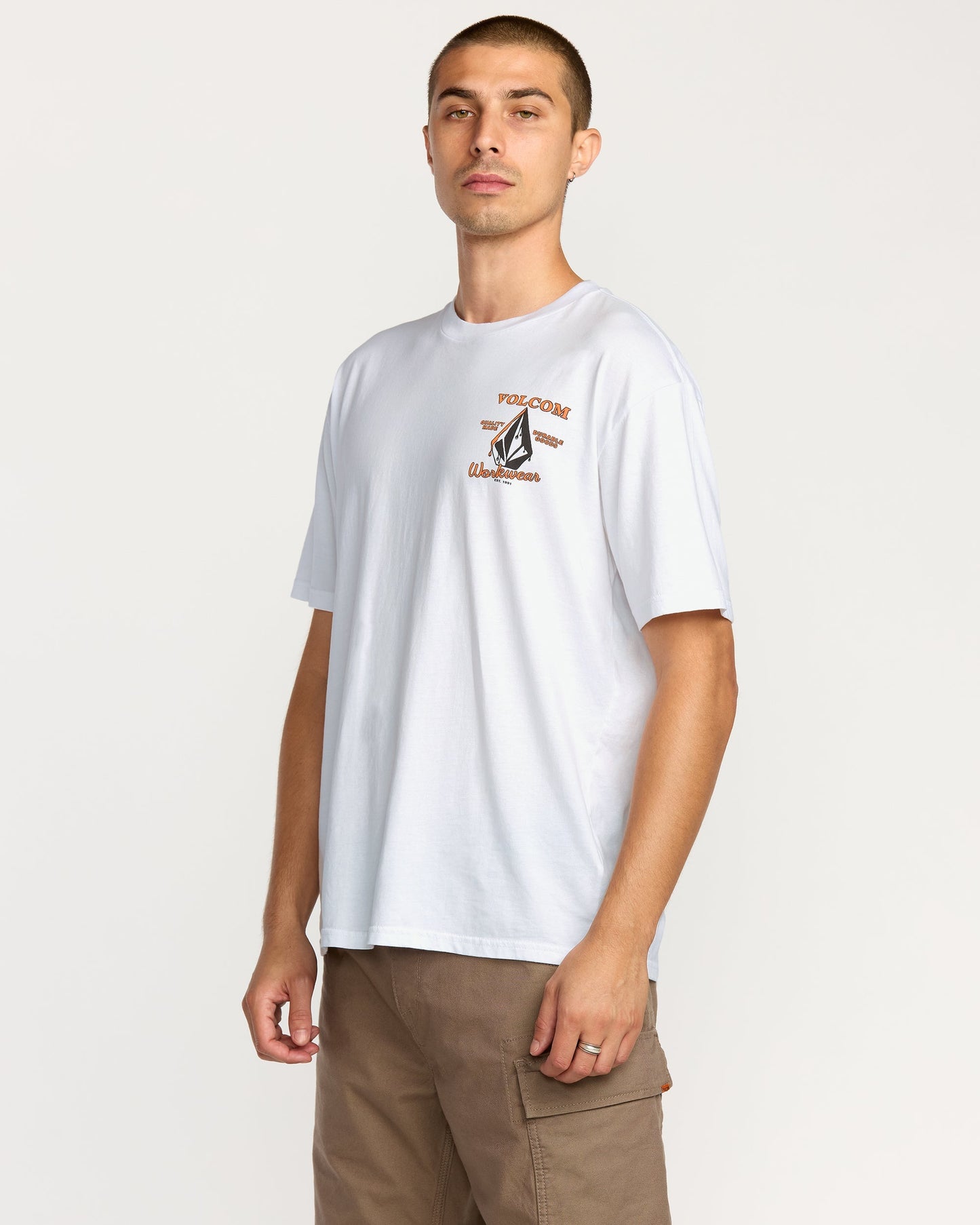 Emaille-T-Shirt - Weiß