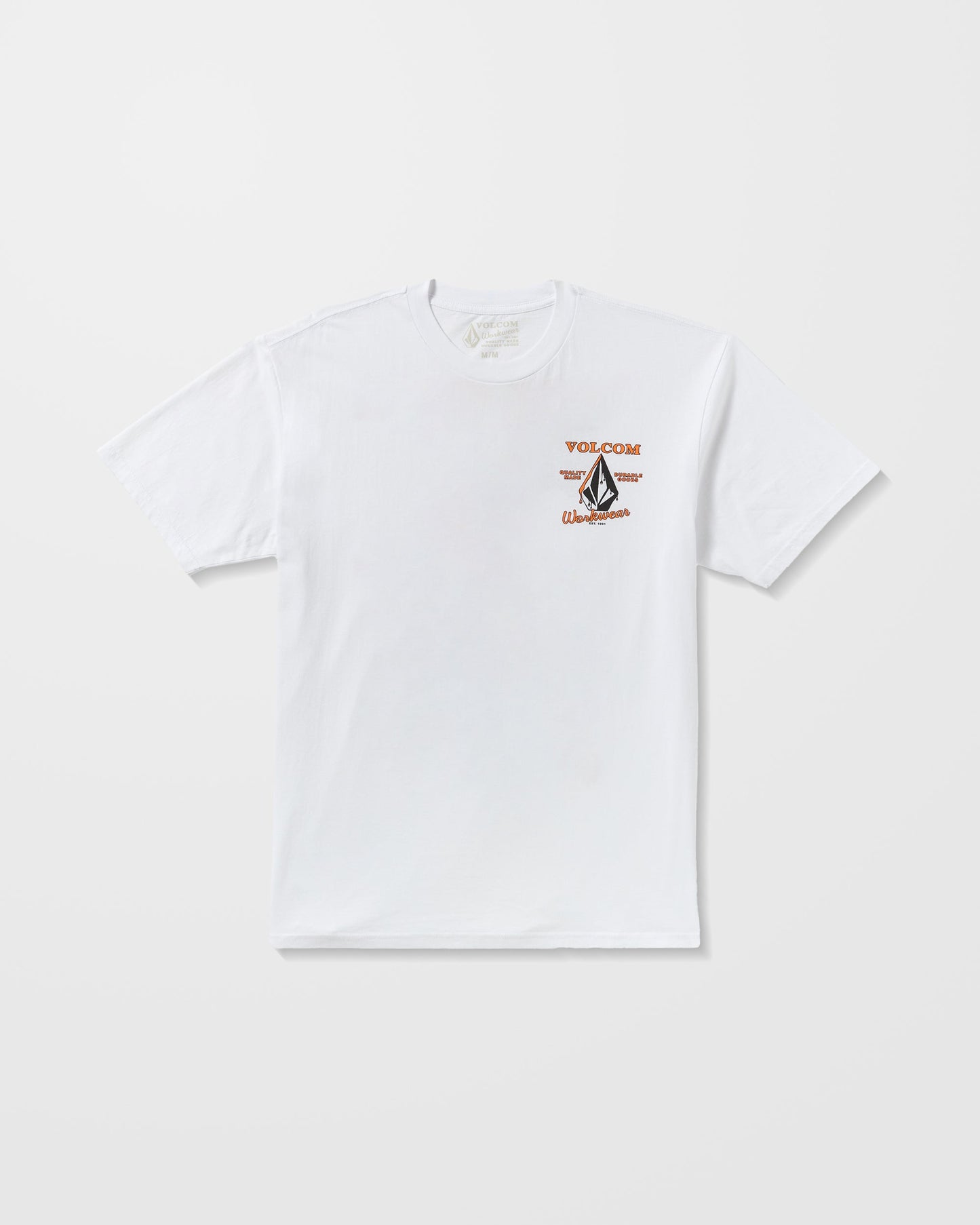 Emaille-T-Shirt - Weiß