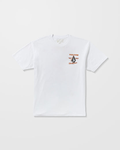 Emaille-T-Shirt - Weiß