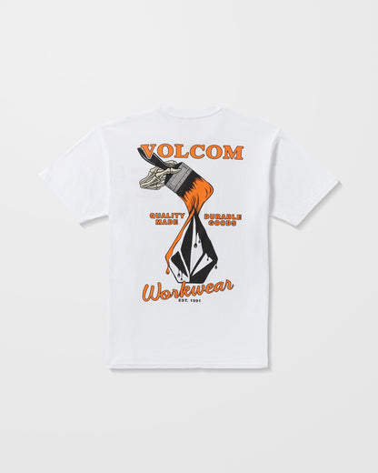 Emaille-T-Shirt - Weiß
