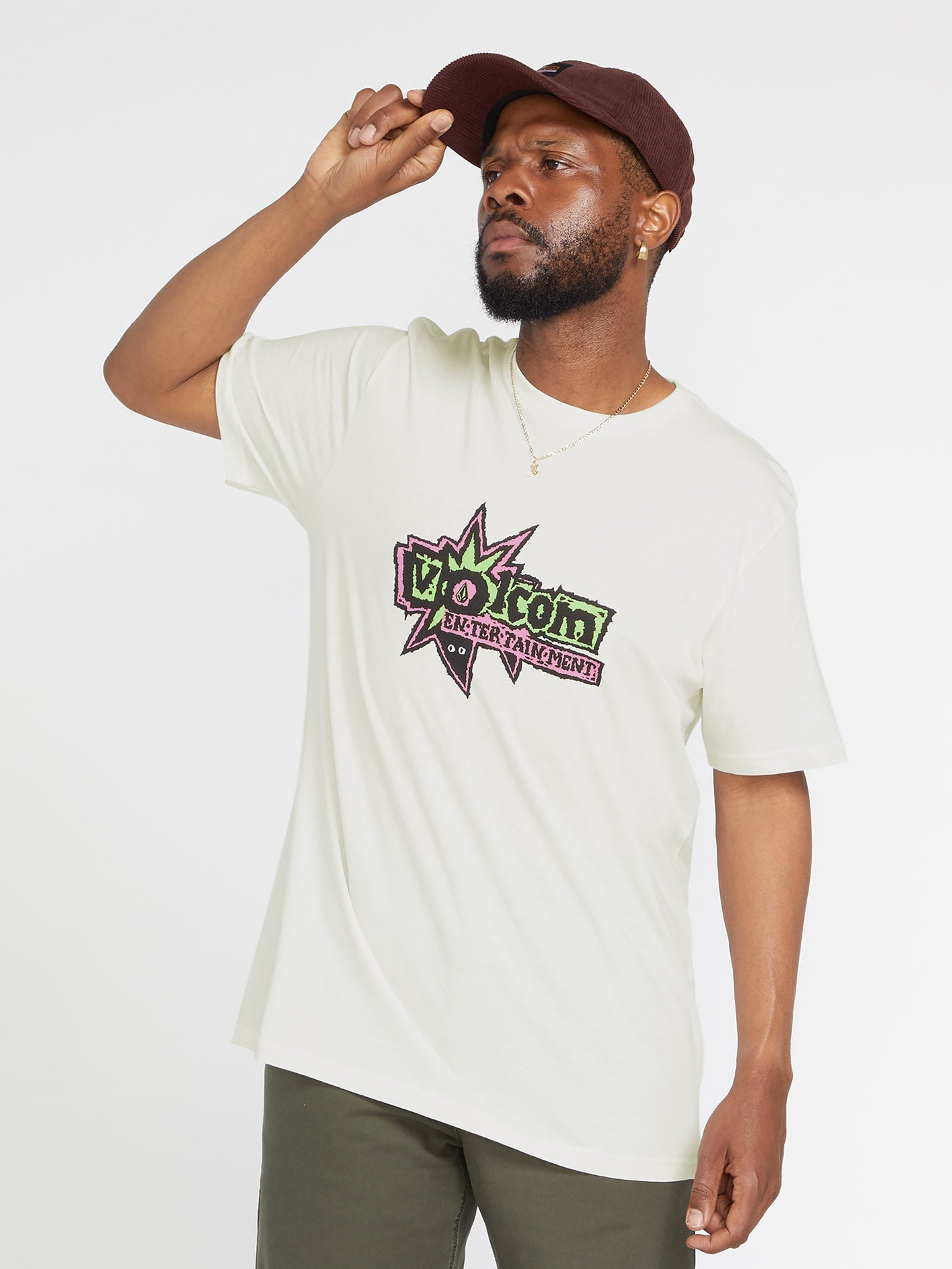 T-Shirt V Ent Fat Tony - OFF WHITE