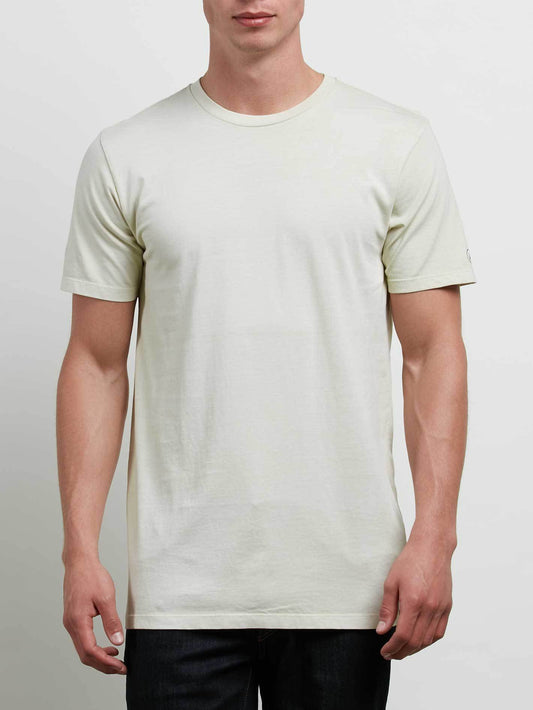 T-Shirt Manches Courtes Pale Wash Solid - Clay