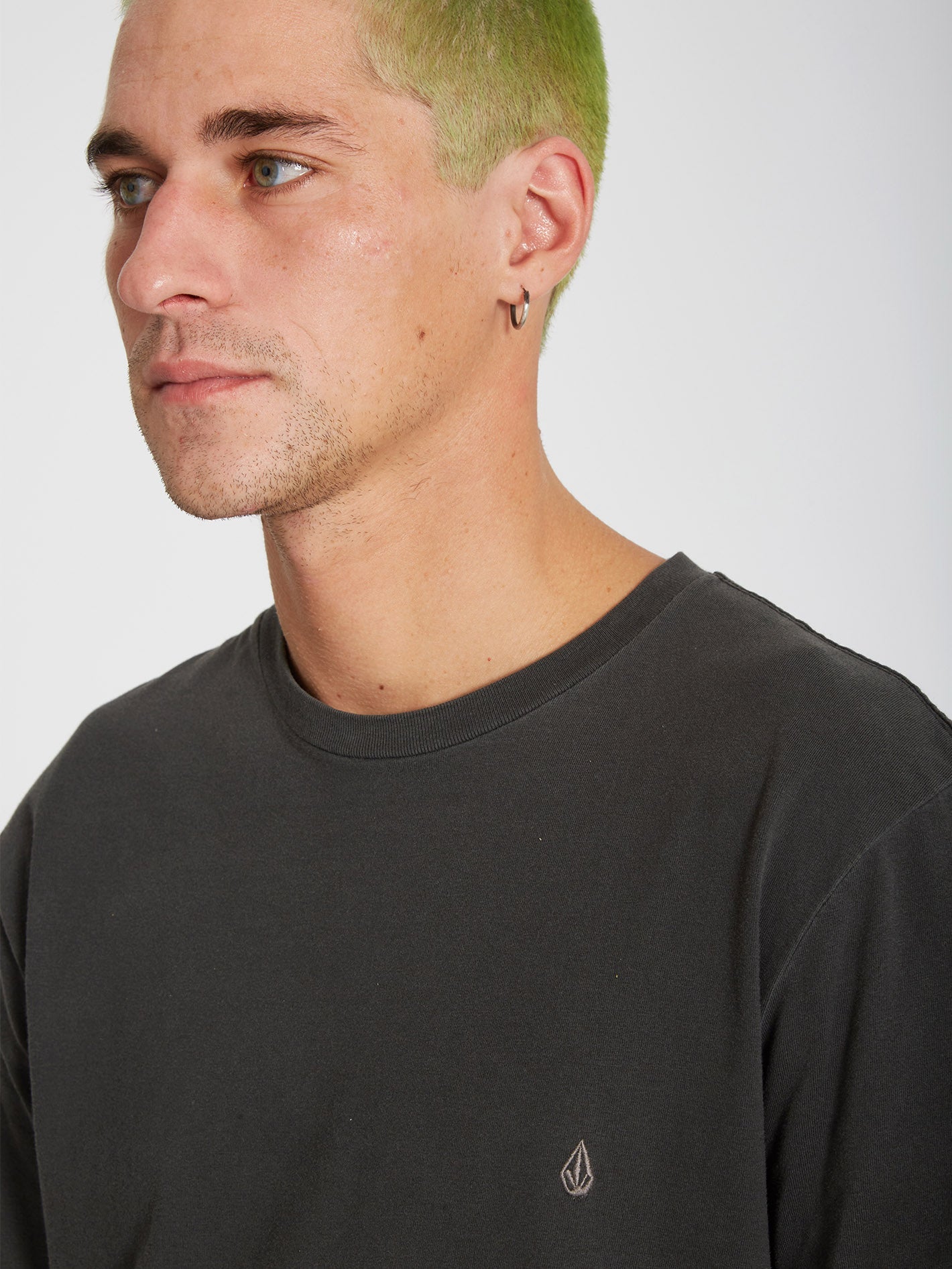 Solid Stone T-Shirt – SCHWARZ