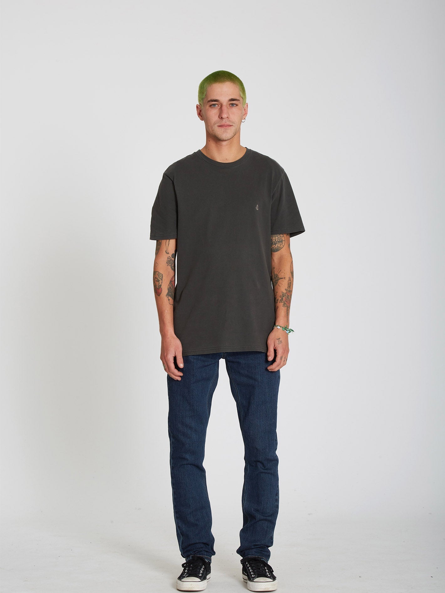 Solid Stone T-Shirt – SCHWARZ