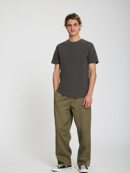 Solid Stone T-Shirt – SCHWARZ