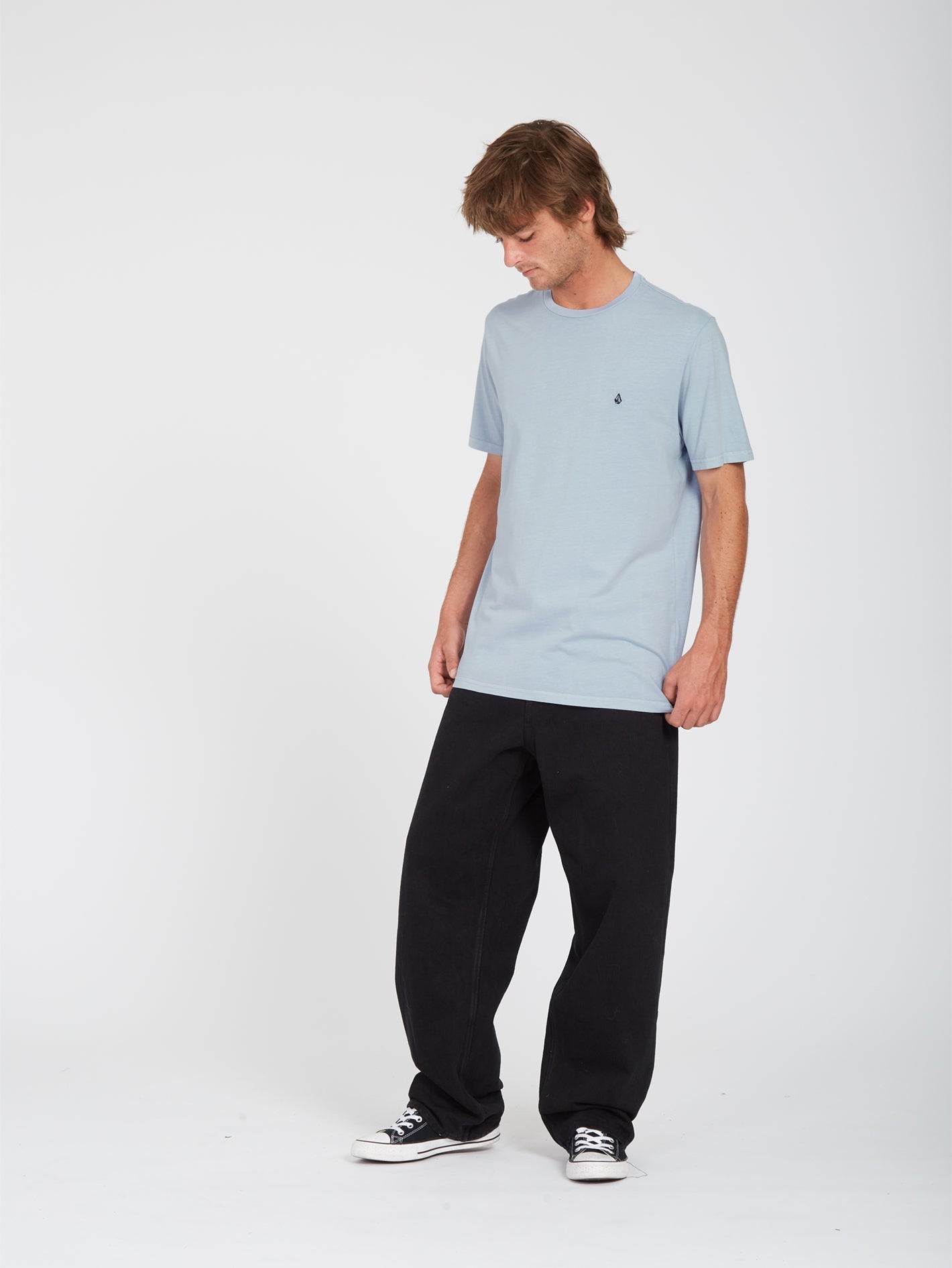 T-shirt Solid Stone - PURPLE HAZE