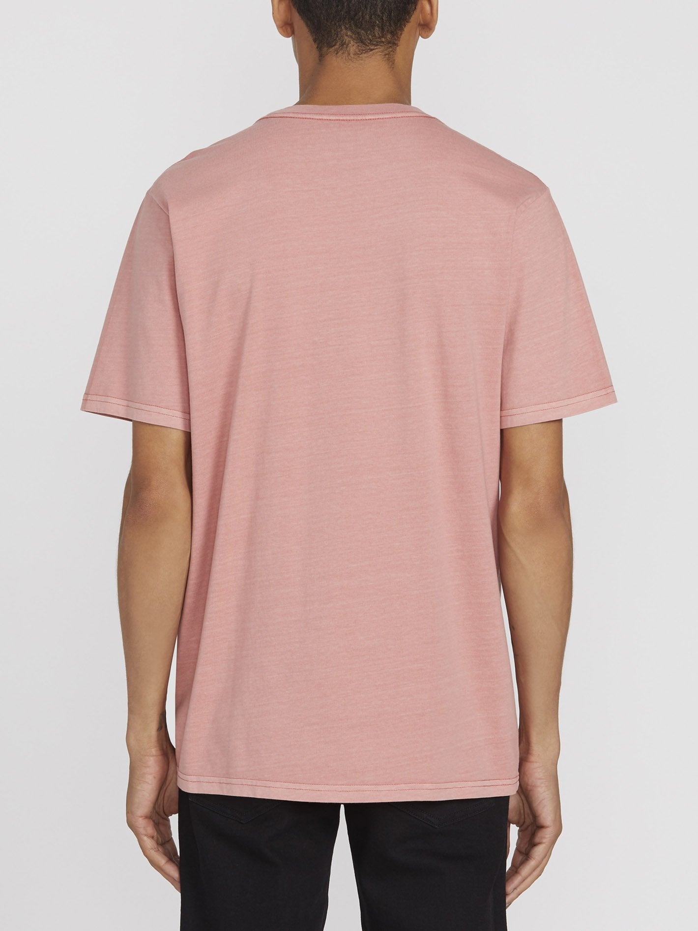 Solid Stone Emb T-shirt - SANDSTONE