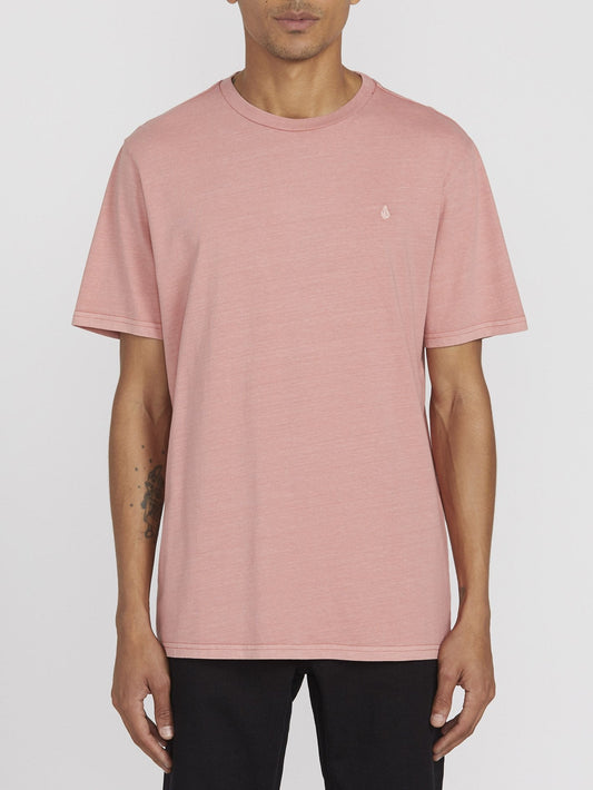 Solid Stone Emb T-Shirt - SANDSTEIN