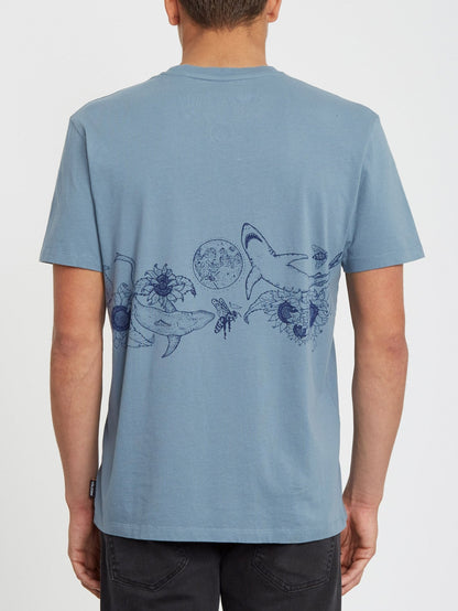 T-shirt Pangea Seed - STORMY BLUE