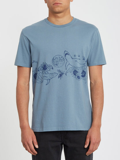 T-shirt Pangea Seed - STORMY BLUE