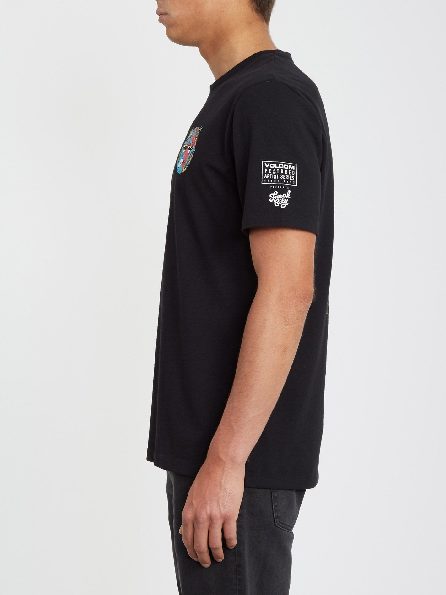 T-shirt Freaks City - BLACK