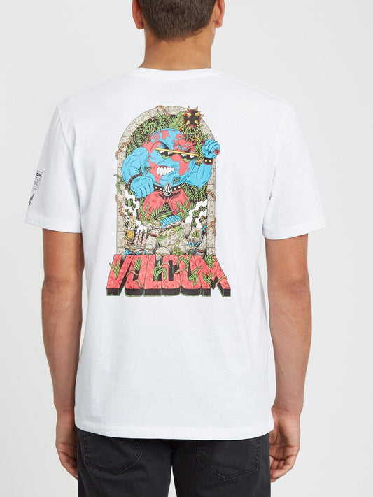 T-shirt Freaks City - WHITE FLASH