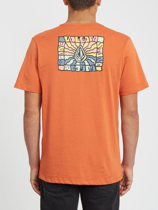 T-shirt Daybreak - BURNT ORANGE