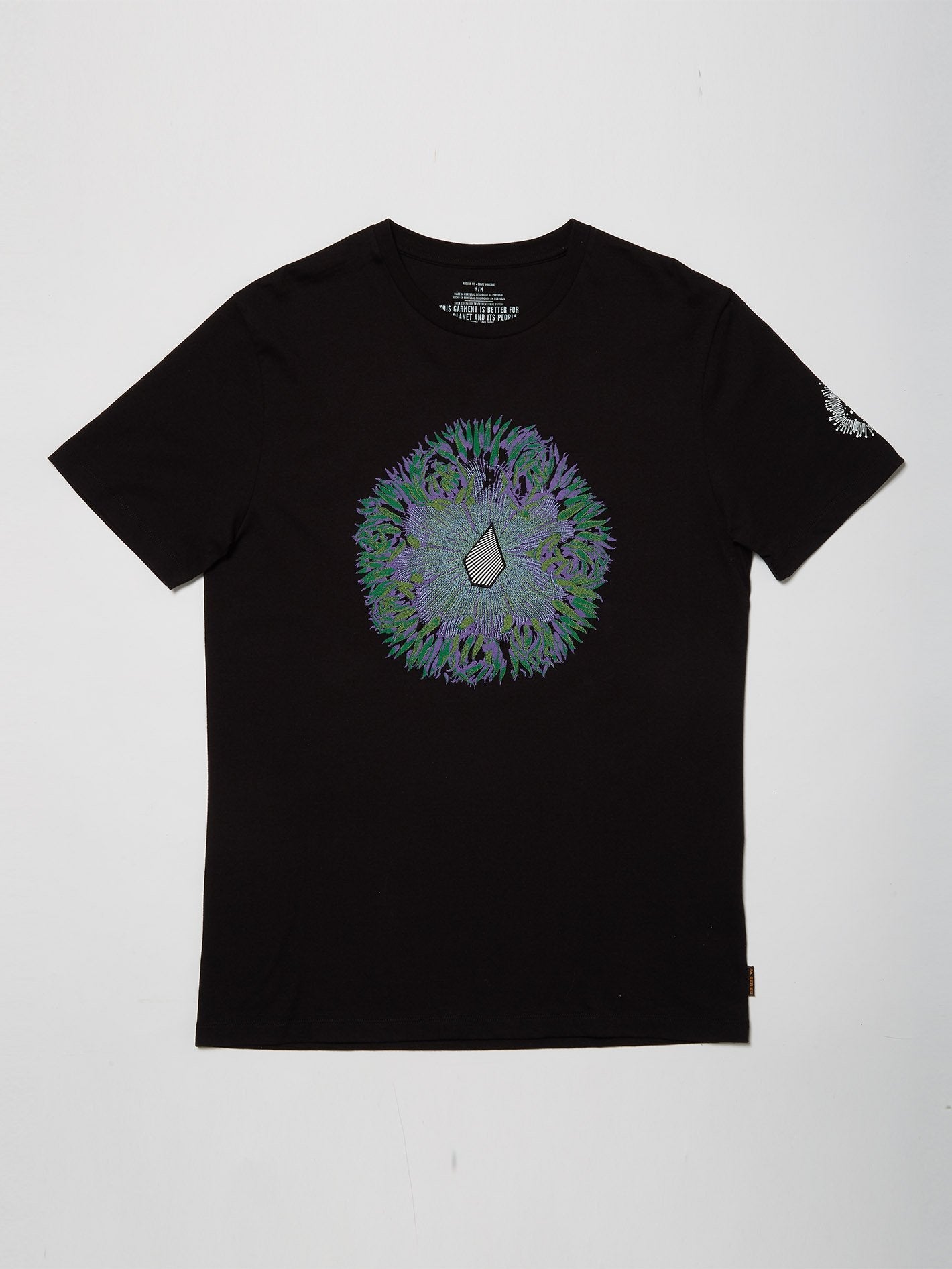Coral Morph T-Shirt - Schwarz