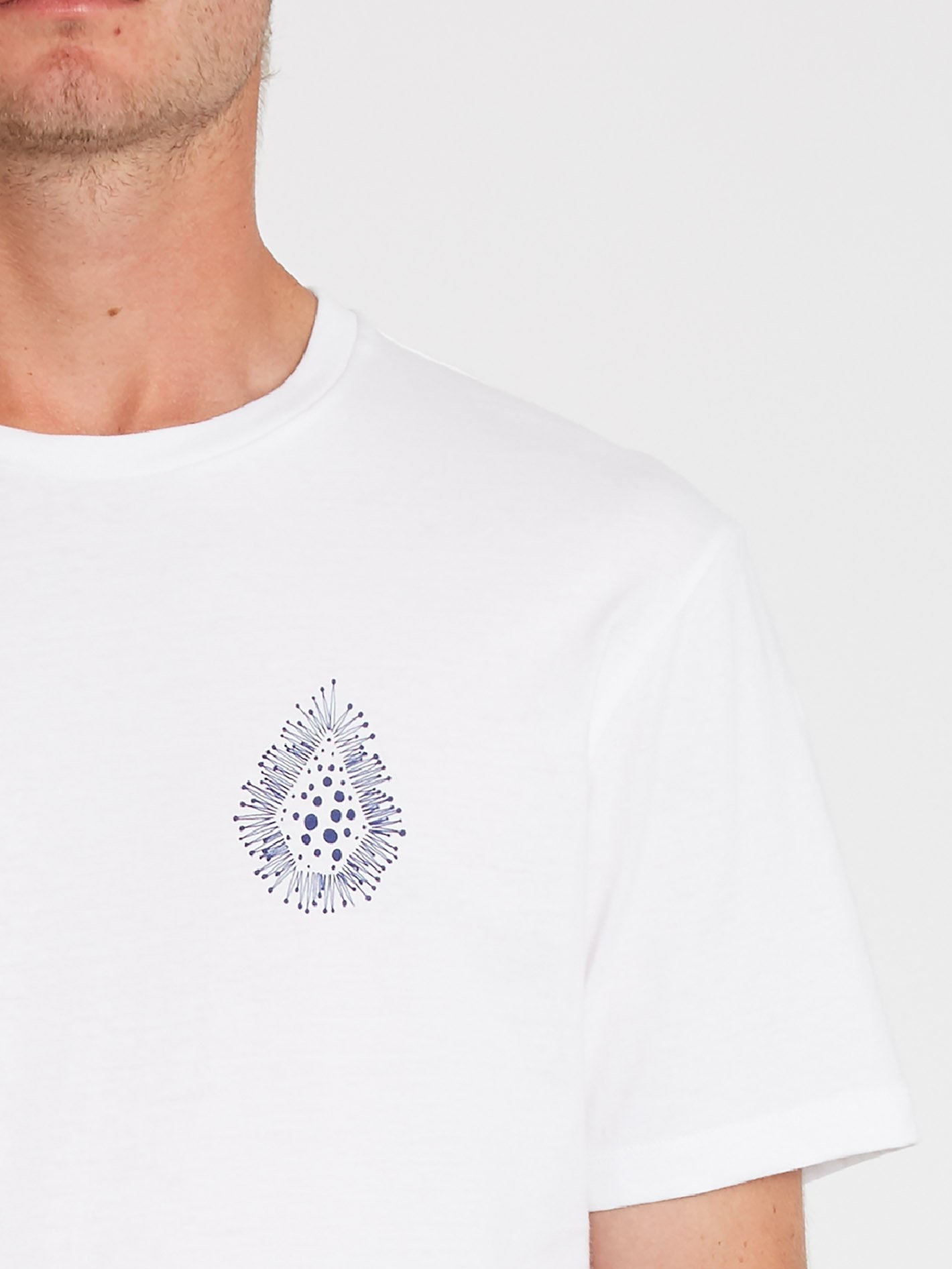 T-shirt Coral Morph - White