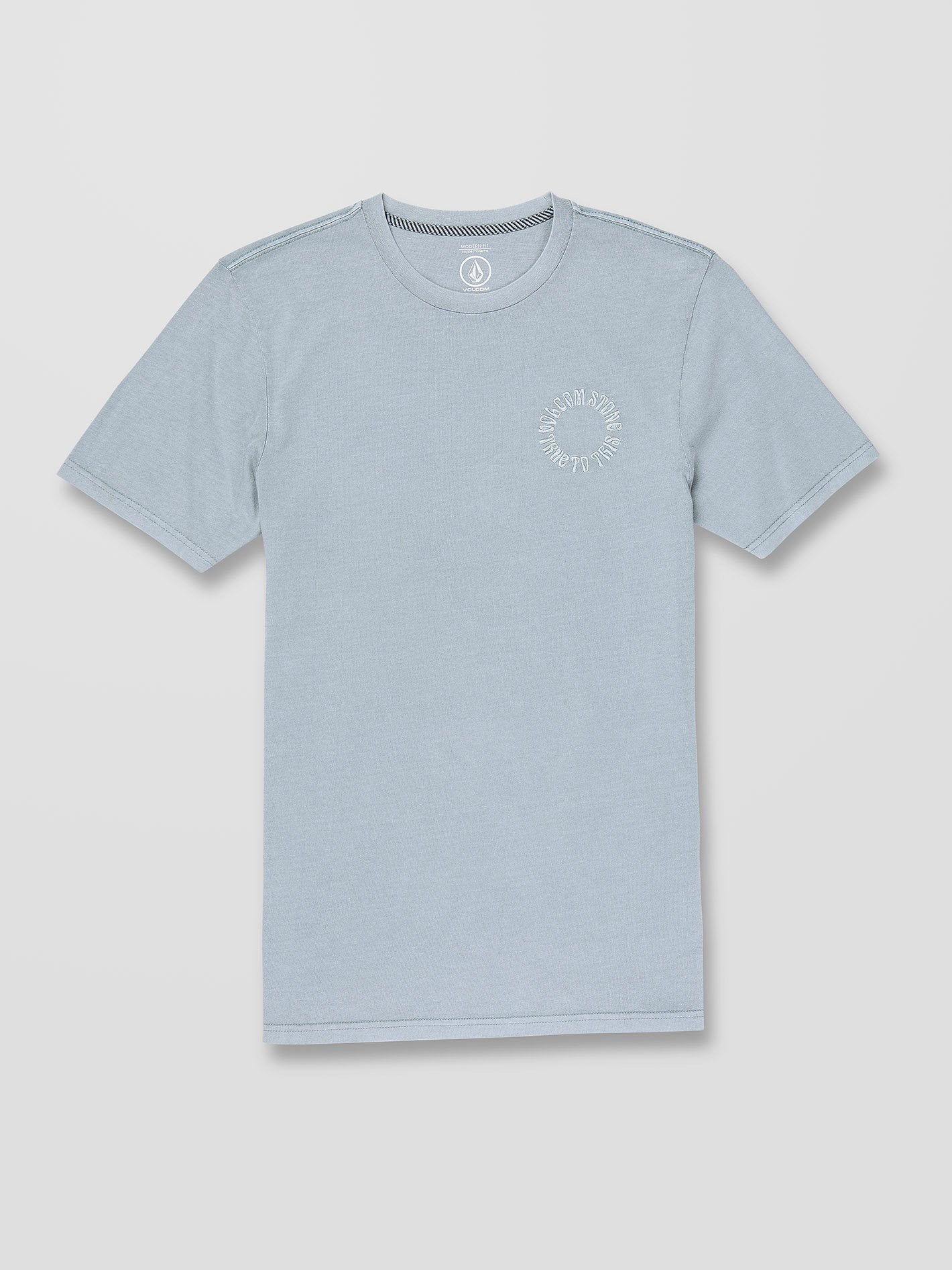 T-Shirt mit Kreis-Emblem - STORMY SEA