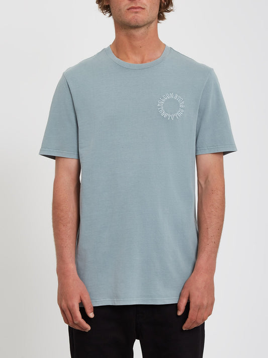 T-shirt Circle Emb - STORMY SEA
