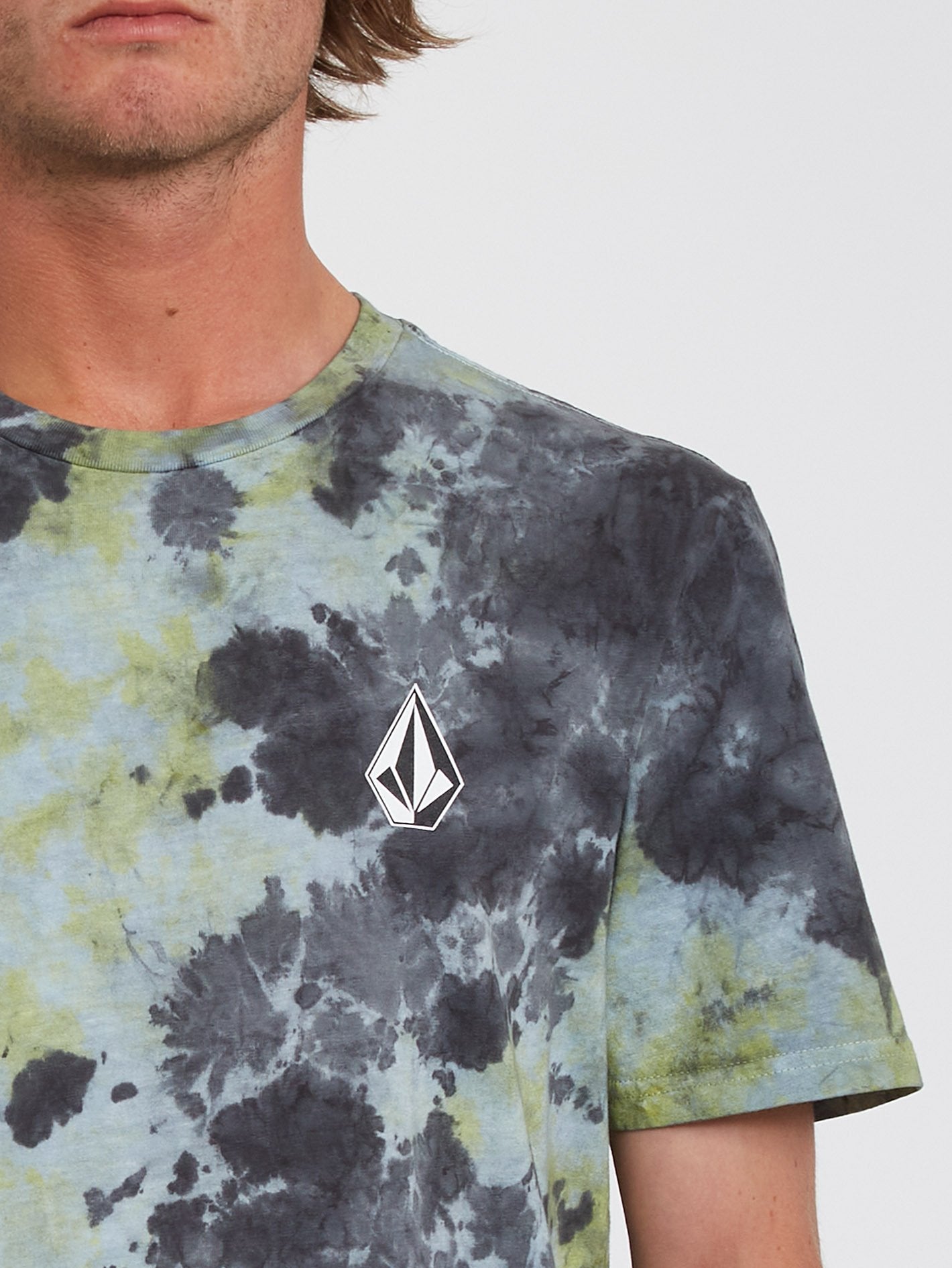 Iconic Dye T-Shirt – LIME TIE DYE