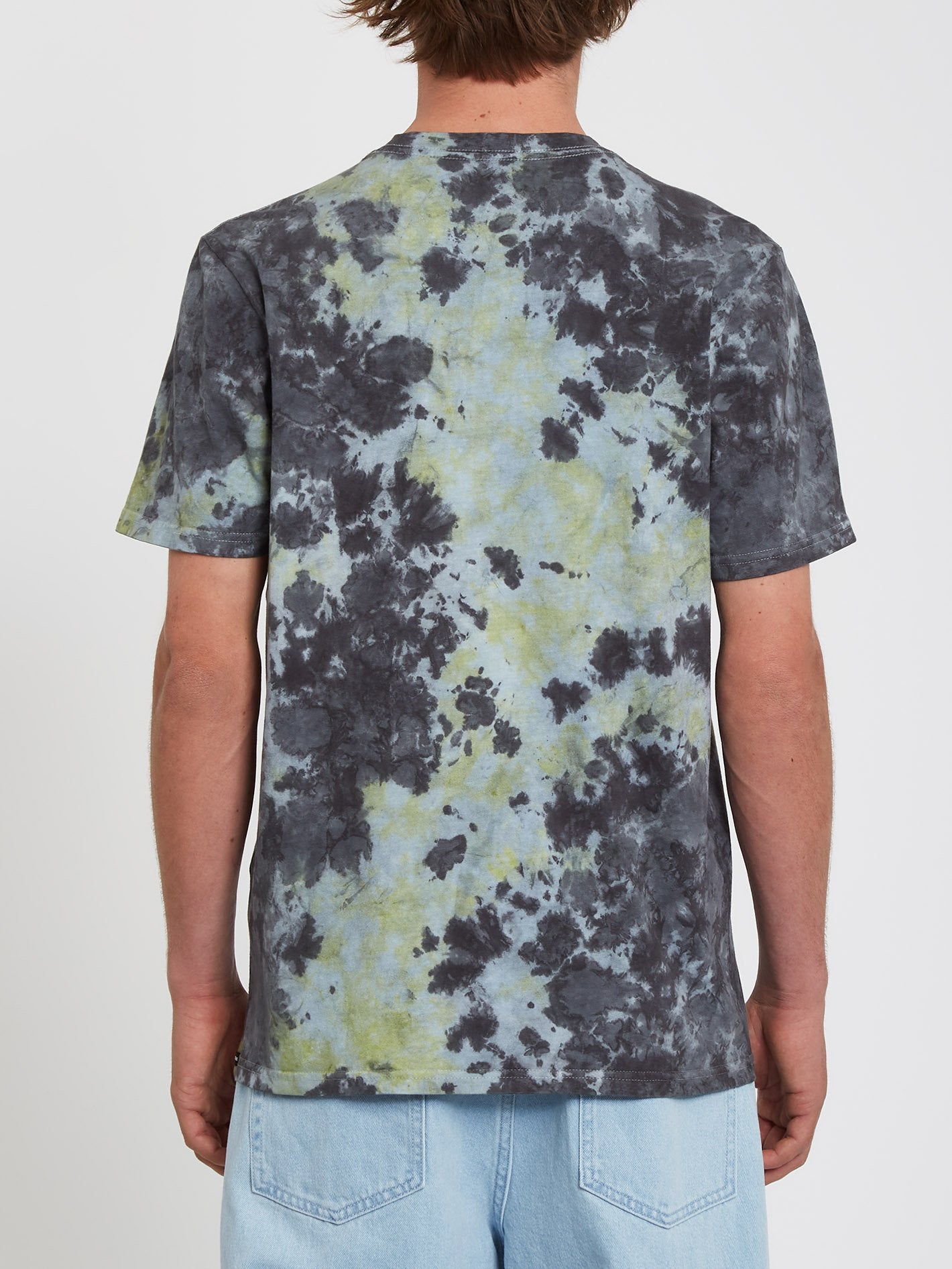 Iconic Dye T-Shirt – LIME TIE DYE