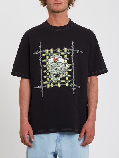 Richard French T-shirt - BLACK