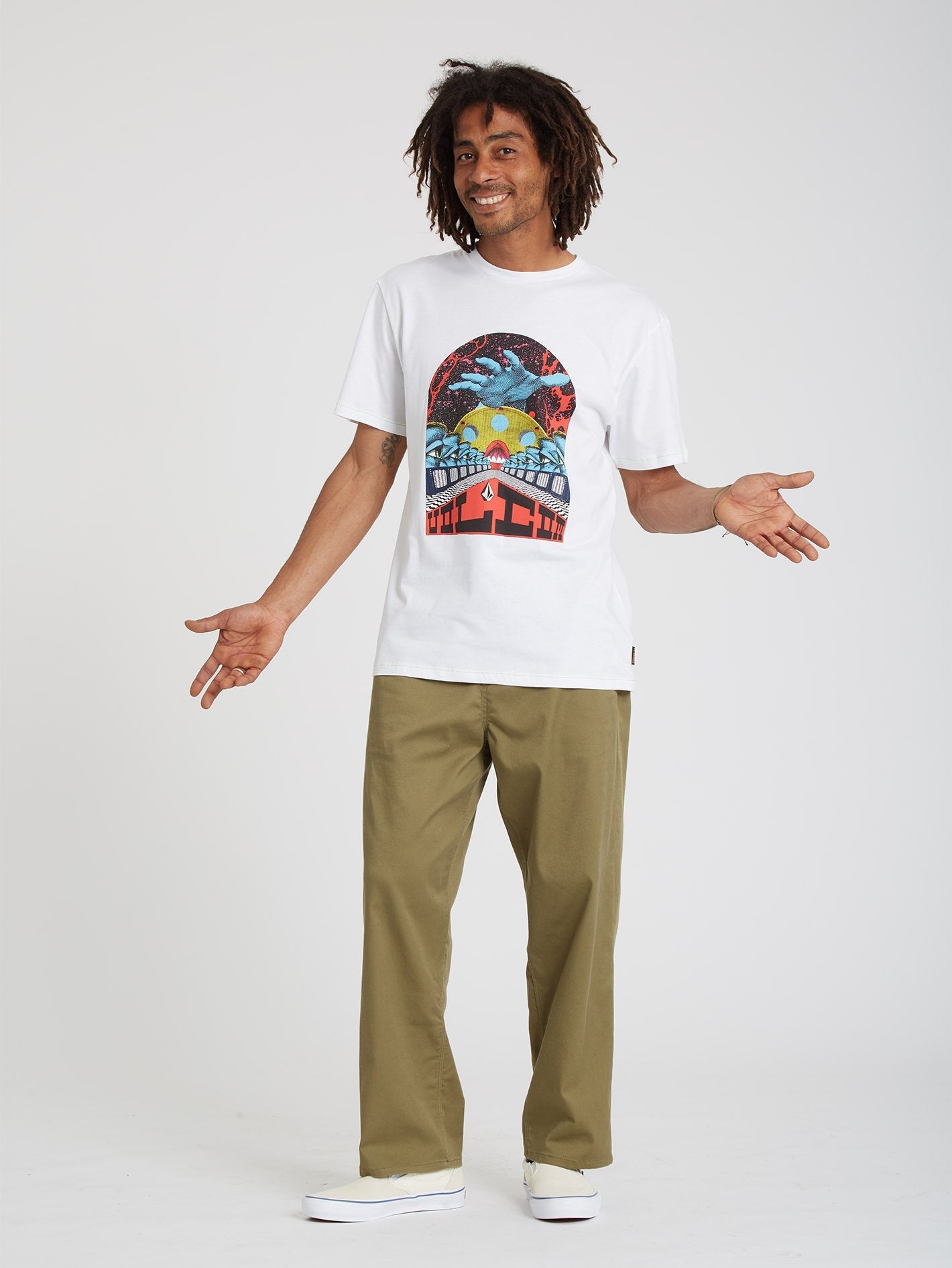 T-shirt Elzo Durt - WHITE