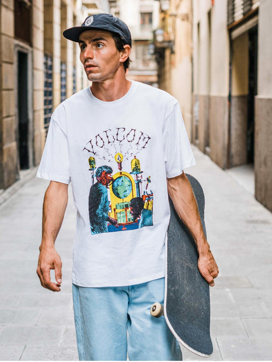 T-shirt Elzo Durt 2 - WHITE