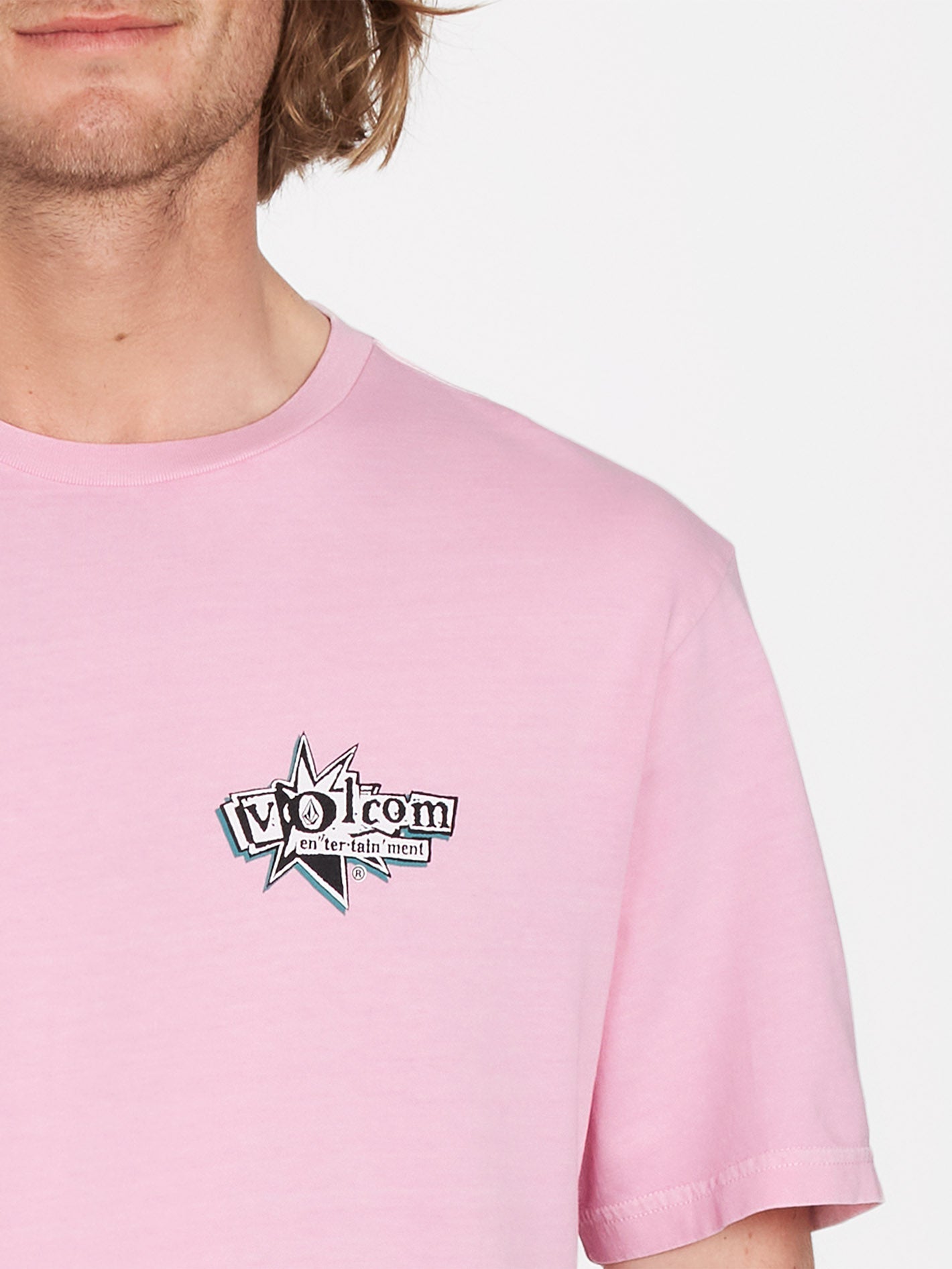 T-shirt V Entertainment - REEF PINK