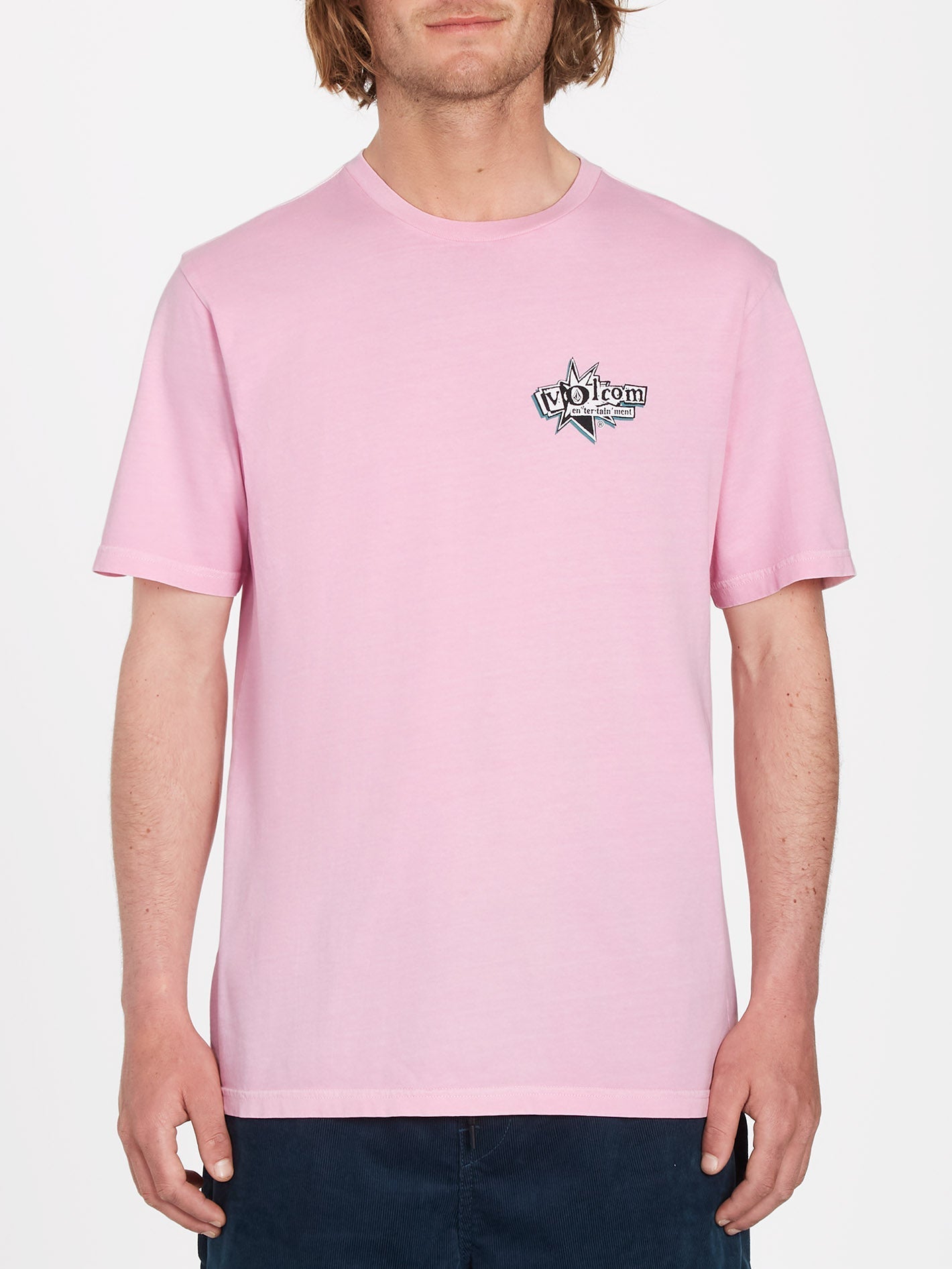 T-shirt V Entertainment - REEF PINK