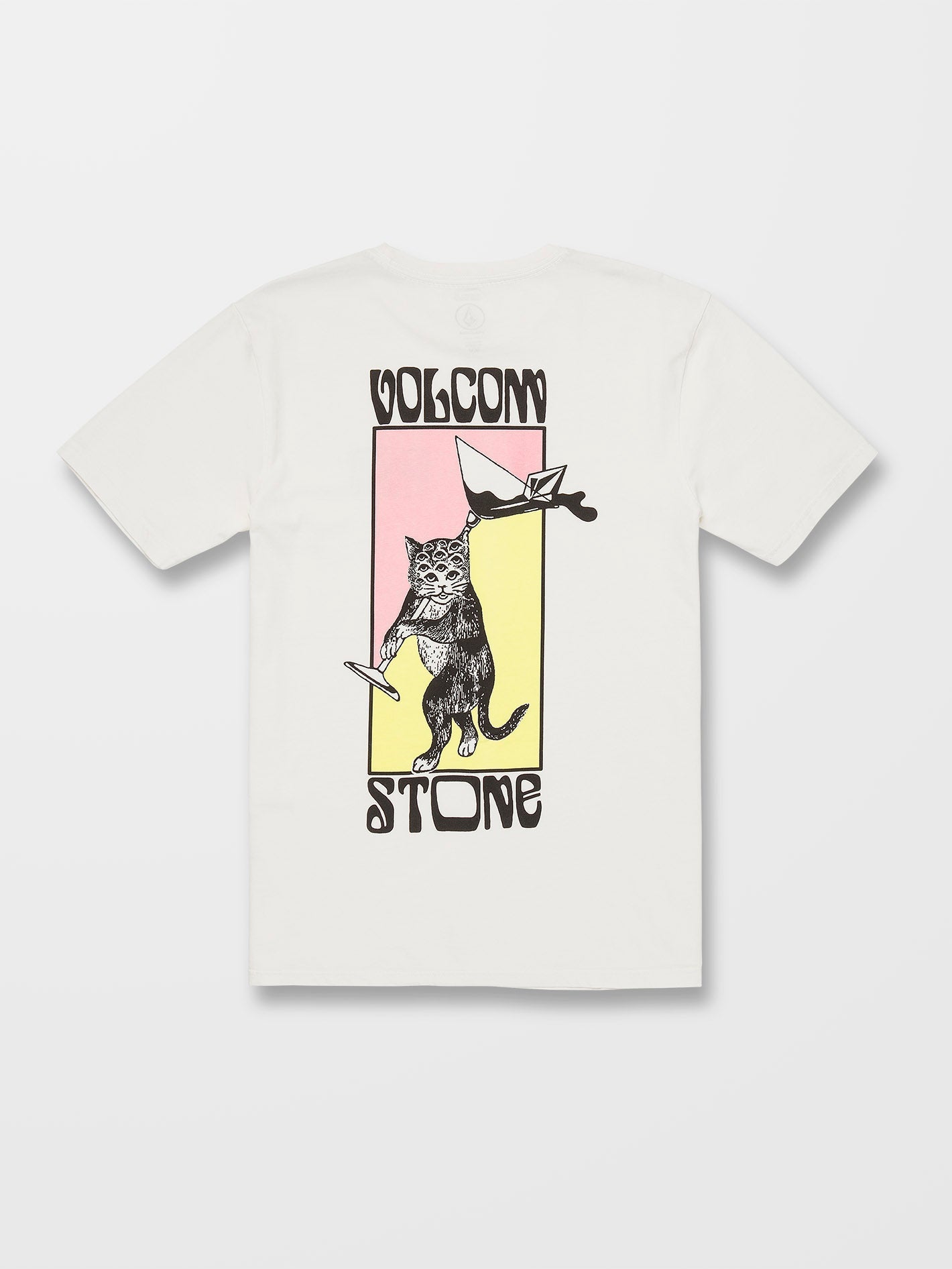T-shirt Feline - CREAM