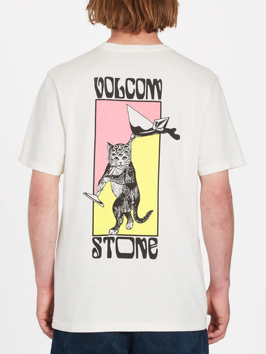 Katzen-T-Shirt - CREME