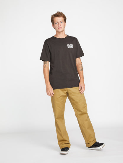 T-shirt Feline - RINSED BLACK