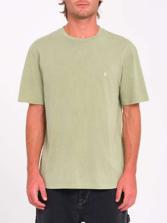 Solid Stone T-shirt - GREEN TEA