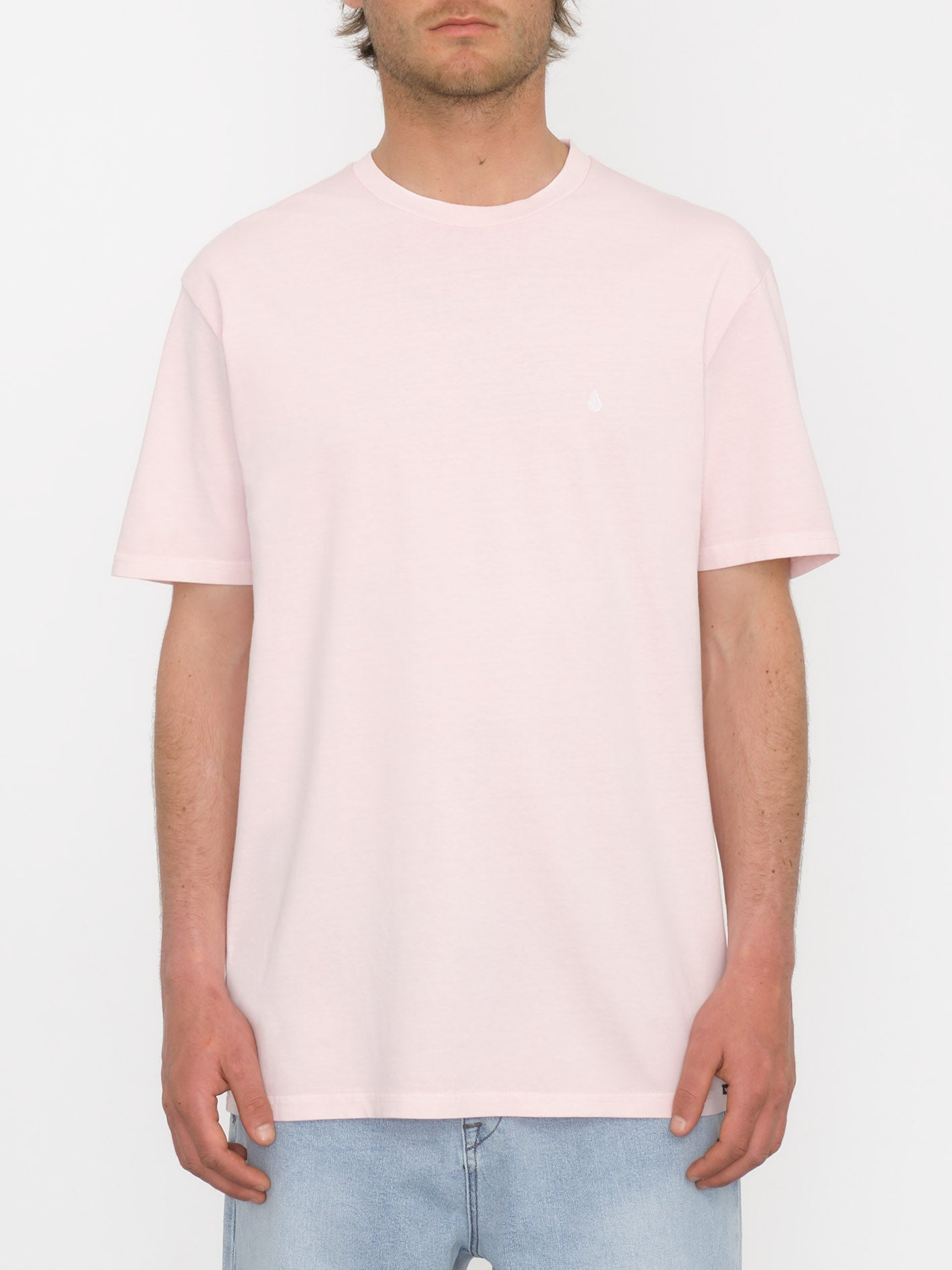 Solid Stone T-Shirt - LILA ASH
