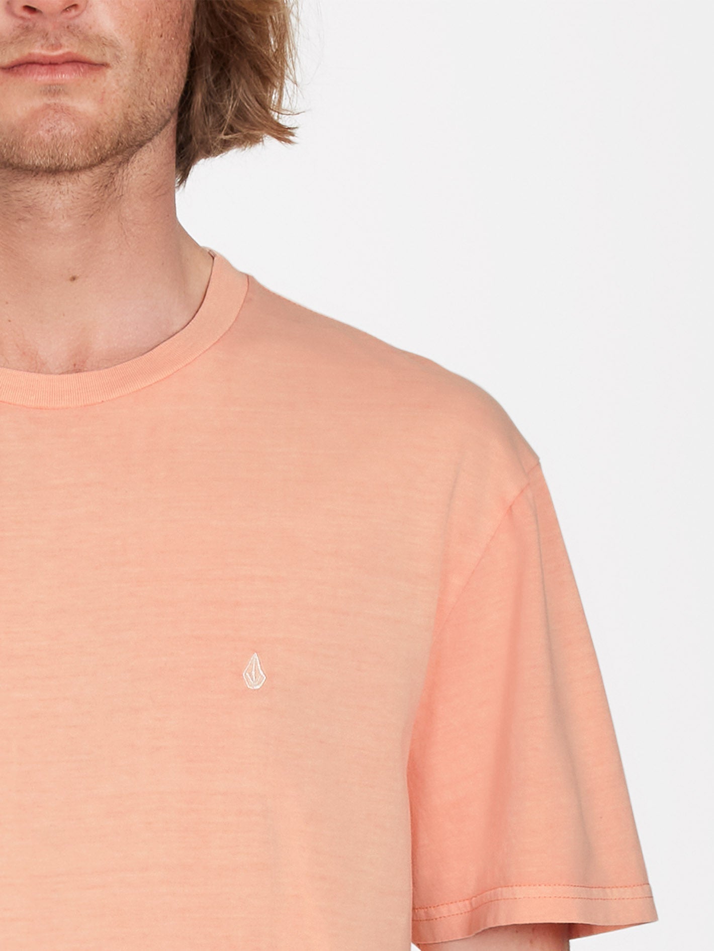 T-shirt Solid Stone - PEACH BUD