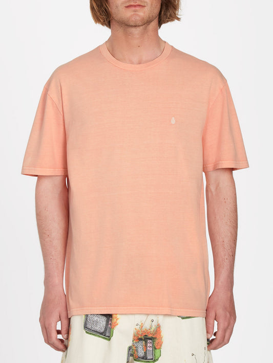 Solid Stone T-Shirt - PEACH BUD