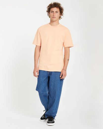 Solid Stone T-Shirt - Heller Pfirsich