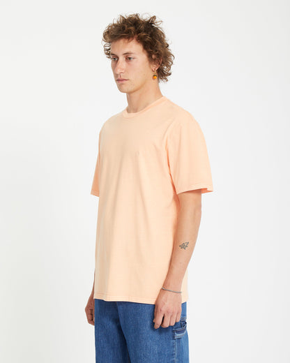 Solid Stone T-Shirt - Heller Pfirsich