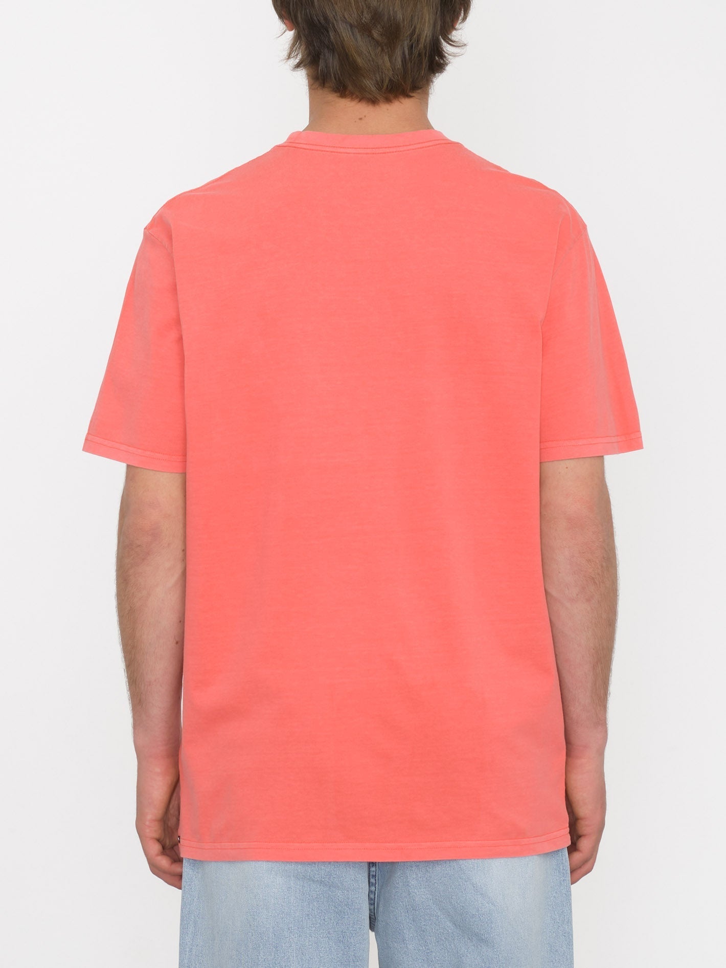 Solid Stone T-Shirt - GEWASCHENES RUBIN