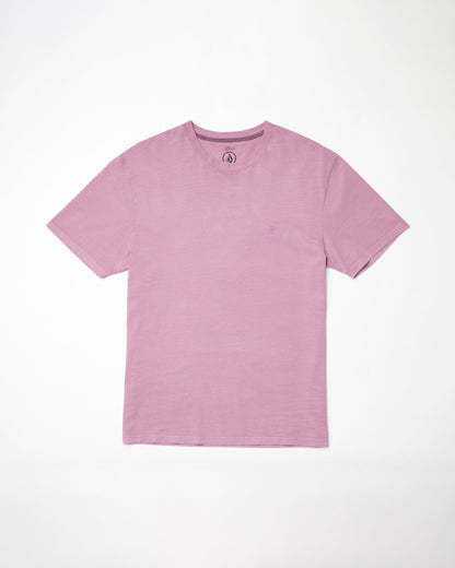 T-shirt Solid Stone - STEEL PURPLE
