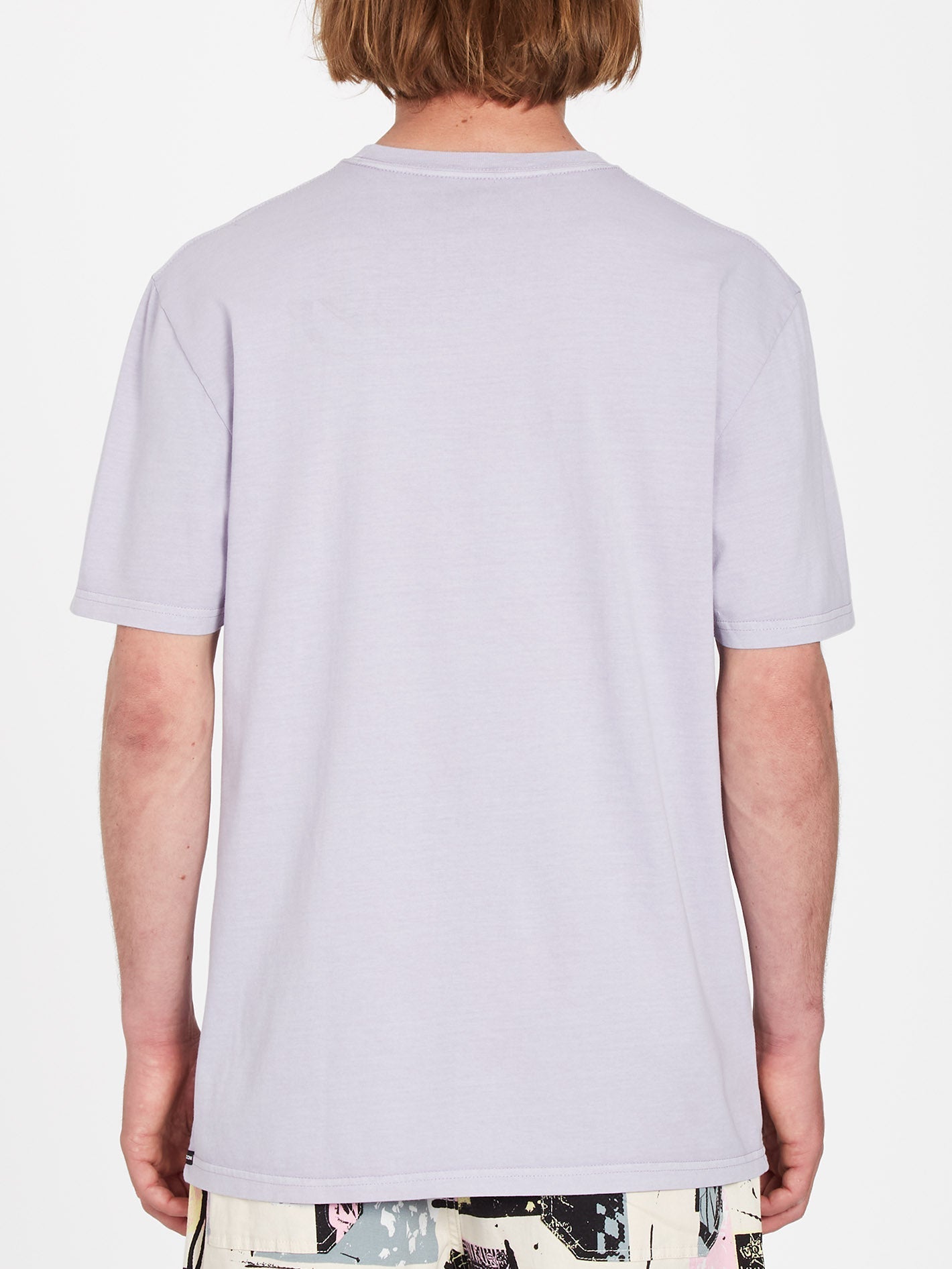 T-shirt Circle Emb - LIGHT ORCHID