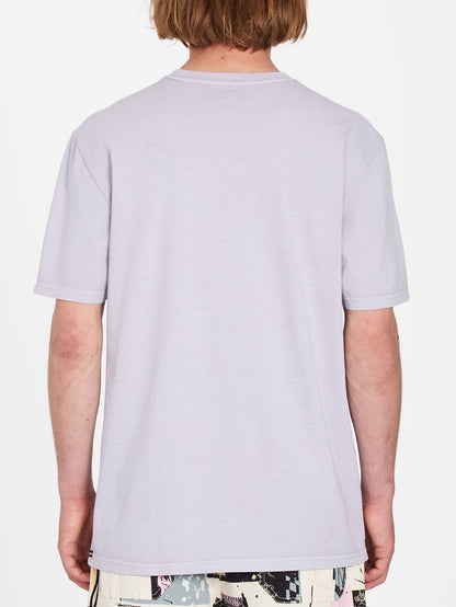 T-shirt Circle Emb - LIGHT ORCHID
